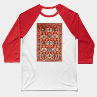 Bakhtiari Antique Persian Floral Carpet Pattern Baseball T-Shirt